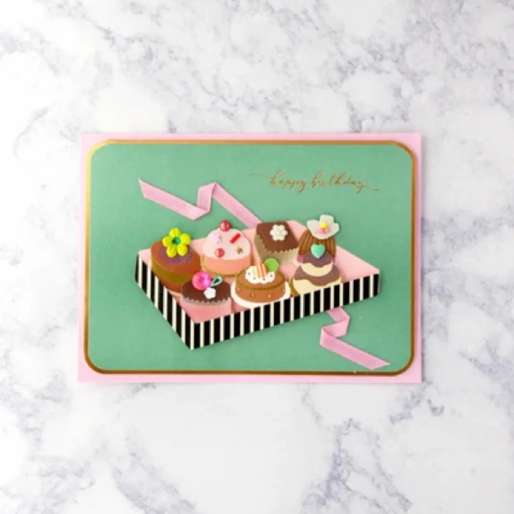 🆕Papyrus Sweet Treats Box Birthday Greeting Card - Picture 1 of 5